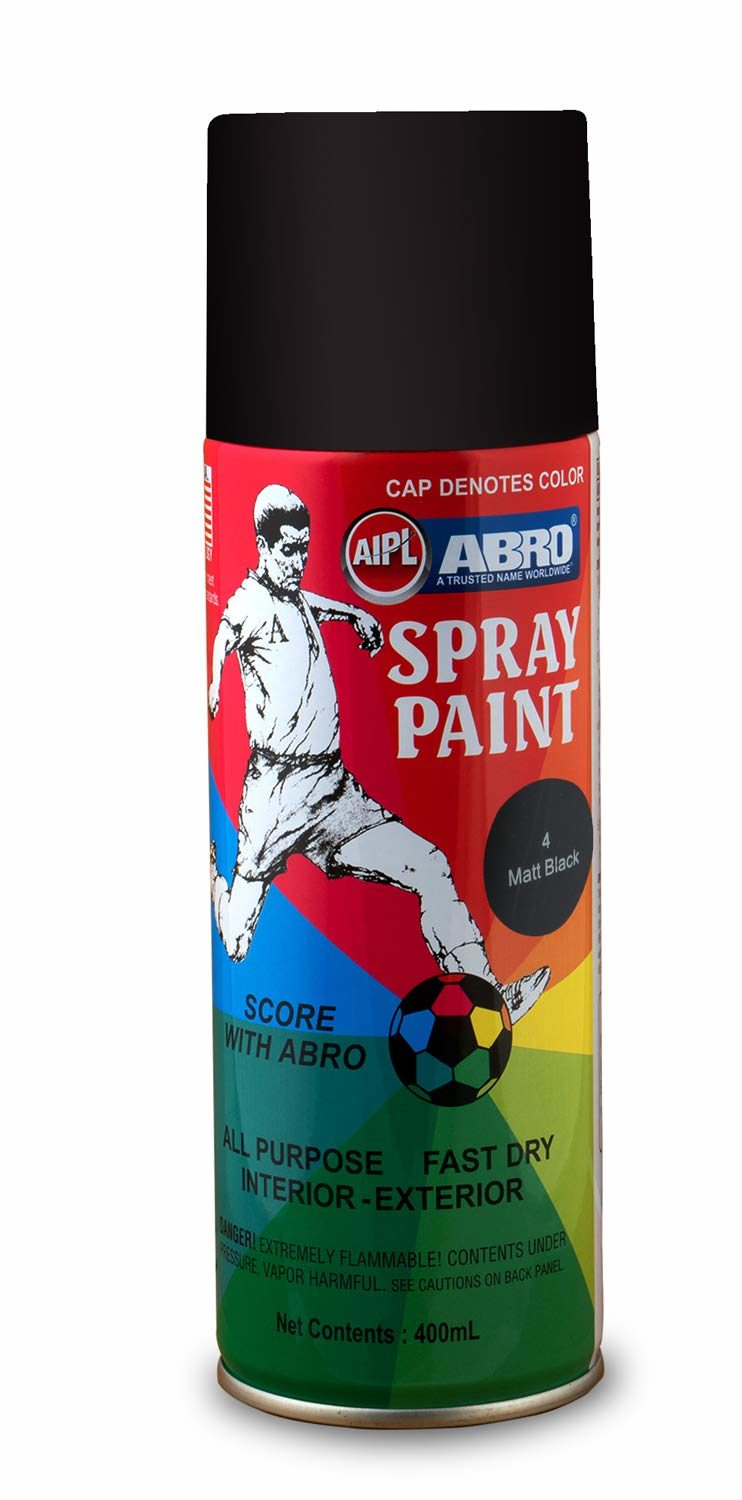 ABRO SP 4 Multipurpose Colour Spray Paint Can For Cars And Bikes 400ml