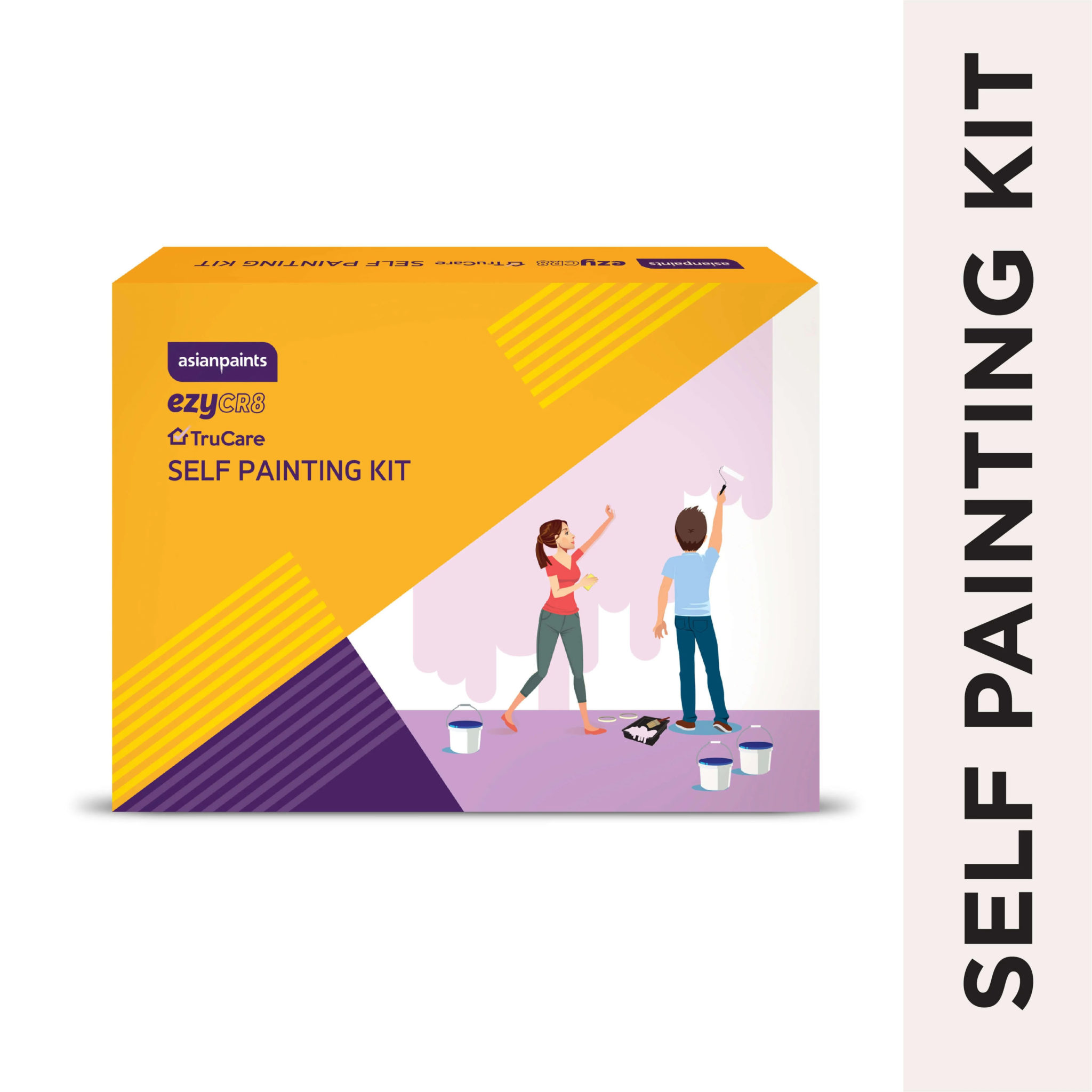 Asian Paints ezyCR8 Self Painting Kit HARDWARE SHACK