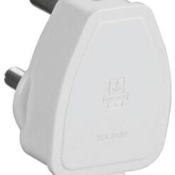 ANCHOR 3 Pin ToP Plug 16A (pack of 1) Power Plug (White)