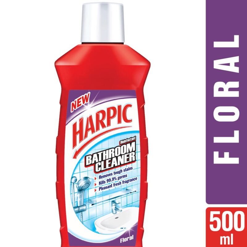 Harpic Disinfectant Bathroom Cleaner 500ml-Floral | HARDWARE SHACK