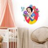 Asian Paints Snow White and Birdie Official Wall Sticker