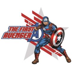 Asian Paints Captain America – The First Avenger Original Wall Sticker