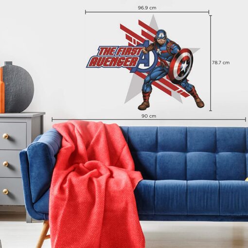 Asian Paints Captain America – The First Avenger Original Wall Sticker