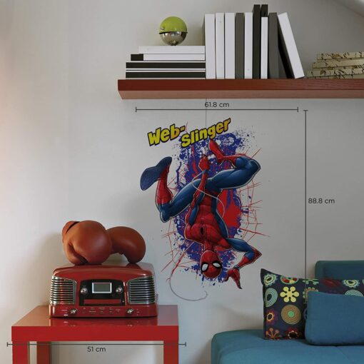 Asian Paints Spiderman – Web Slinger Original Wall Sticker