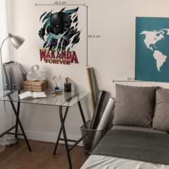 Asian Paints Prince of Wakanda – The Black Panther Original Wall Sticker