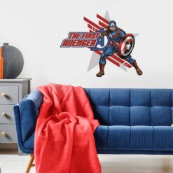 Asian Paints Captain America – The First Avenger Original Wall Sticker