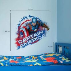 Asian Paints Captain America Original Wall Sticker