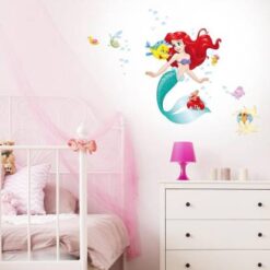 Asian Paints Ariel The Little Mermaid Official Wall Sticker