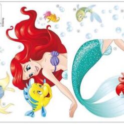 Asian Paints Ariel The Little Mermaid Official Wall Sticker