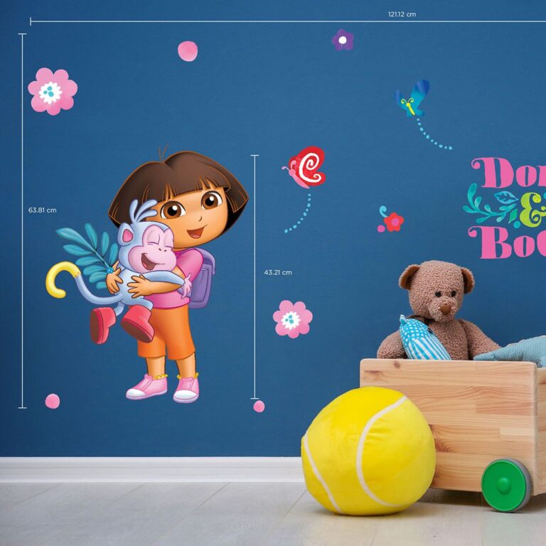 Asian Paints Dora Hug Boots Wall Sticker Buy at Best Price