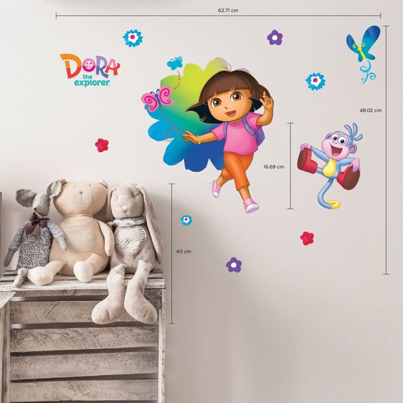 Asian Paints Dora Monkey Around Wall Sticker Buy at Best Price