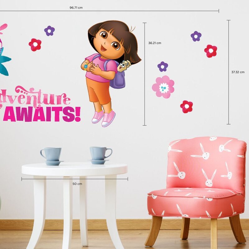 Asian Paints Dora Map Discoveries Wall Sticker Buy at Best Price